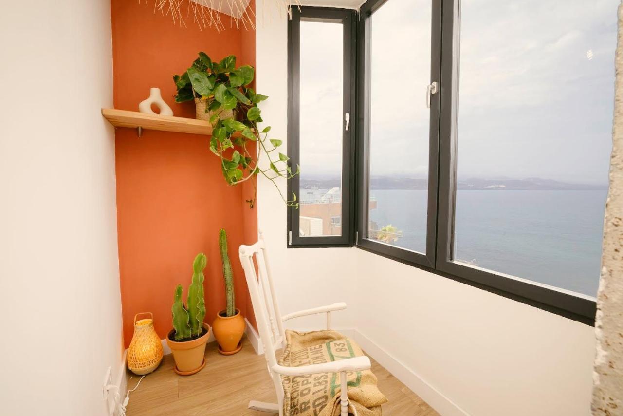 Oceanfront Las Canteras Casa Nidillos Лас-Пальмас-де-Гран-Канария Экстерьер фото